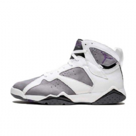 Pánské Boty Nike Air Jordan 7 Flint 2021 Bílo Šedé