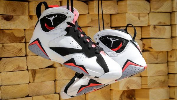 Pánské Boty Nike Air Jordan 7 Gg Hot Lava Bílý Černá