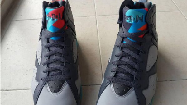 Pánské Boty Nike Air Jordan 7 Retro Bobcats Šedé