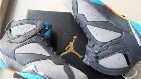 Pánské Boty Nike Air Jordan 7 Retro Bobcats Šedé