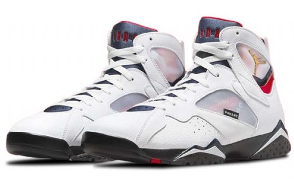 Retro Basketbalové Boty Nike Paris Saint-germain Air Jordan 7 Pro Muže Hnědé