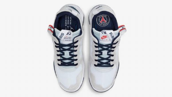 Pánské Boty Nike Psg Jordan Ma2 Bílý Červený Tmavě Modrá Modrý