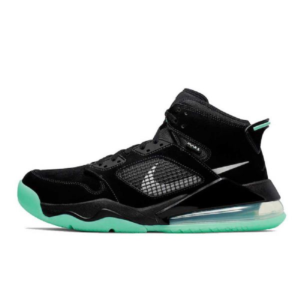 Nike Air Jordan Mars 270 Glow Tops In The Boty Pro Muže Černá Zelená