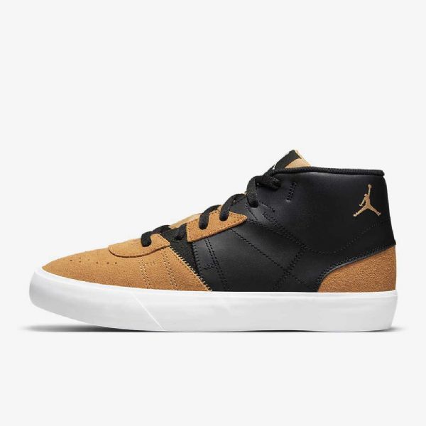 Pánské Boty Nike Air Jordan Series Mid Tops Černá Zlatý Bílý