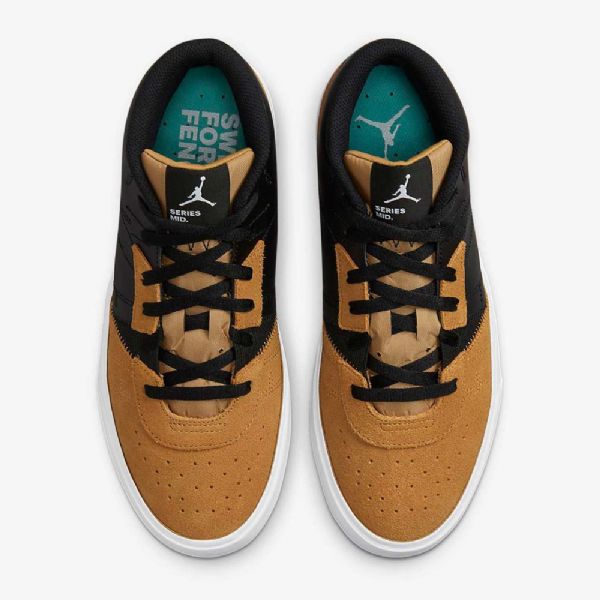 Pánské Boty Nike Air Jordan Series Mid Tops Černá Zlatý Bílý