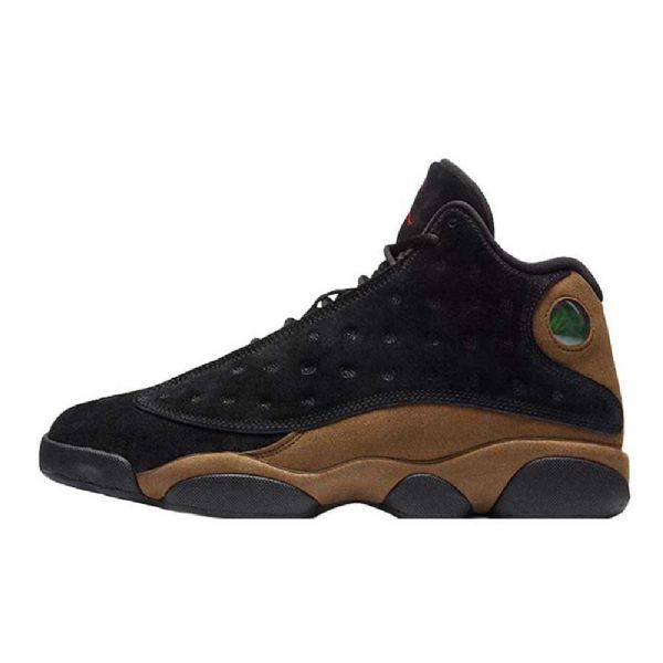 Boty Nike Air Jordan 13 Pro Muže Černá Olivově Zelená
