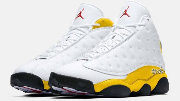 Boty Nike Air Jordan 13 Pro Muže Zlato Bílé