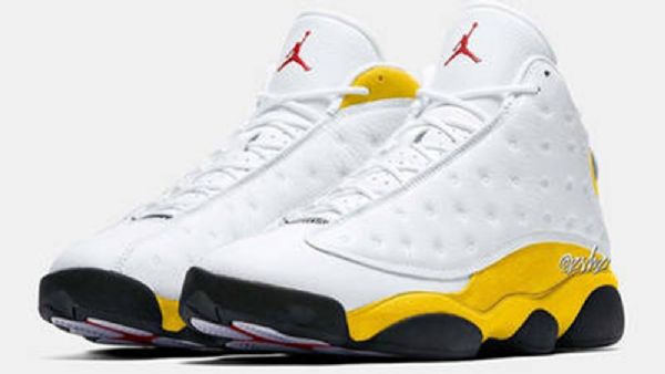 Boty Nike Air Jordan 13 Pro Muže Zlato Bílé
