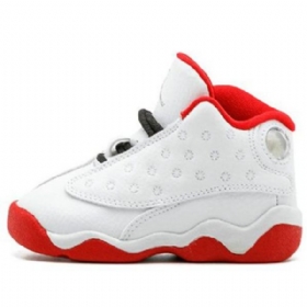 Boty Nike Air Jordan 13 Retro Td Pro Děti Bílo Červené