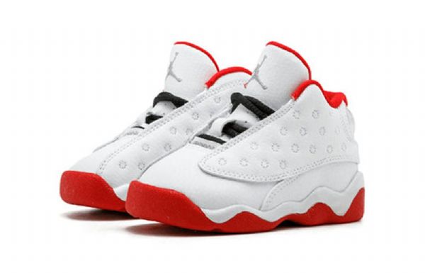 Boty Nike Air Jordan 13 Retro Td Pro Děti Bílo Červené