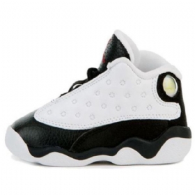 Boty Nike Air Jordan 13 Retro Td Pro Děti Černá Bílý