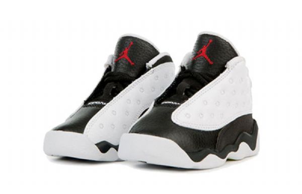 Boty Nike Air Jordan 13 Retro Td Pro Děti Černá Bílý