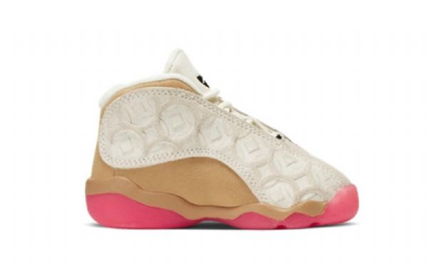 Boty Nike Air Jordan 13 Retro Td Pro Děti Khaki