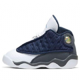 Boty Nike Air Jordan 13 Retro Td Pro Děti Tmavě Modrá Šedá Černá