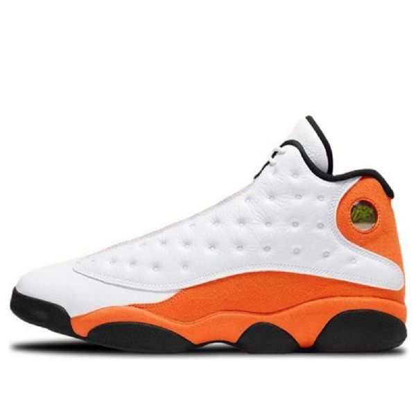 Nike Air Jordan 13 Retro Basketbalové Boty Pro Muže Bílá Oranžová