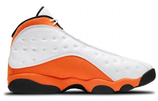 Nike Air Jordan 13 Retro Basketbalové Boty Pro Muže Bílá Oranžová