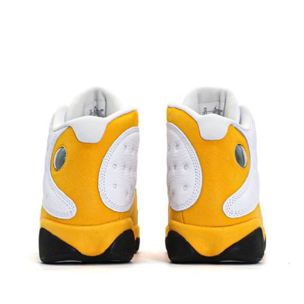 Nike Air Jordan 13 Retro Basketbalové Boty Pro Muže Bílá Žlutá