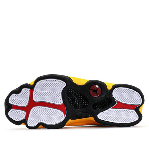 Nike Air Jordan 13 Retro Basketbalové Boty Pro Muže Bílá Žlutá