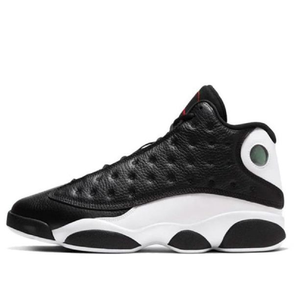 Nike Air Jordan 13 Retro Basketbalové Boty Pro Muže Černá Bílá