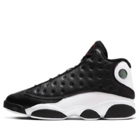 Nike Air Jordan 13 Retro Basketbalové Boty Pro Muže Černá Bílá