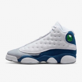 Nike Air Jordan 13 Retro Boty Pro Děti Bílá Modrá Světle Šedá Červená