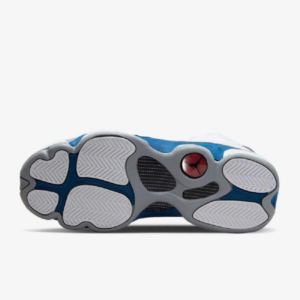Nike Air Jordan 13 Retro Boty Pro Děti Bílá Modrá Světle Šedá Červená
