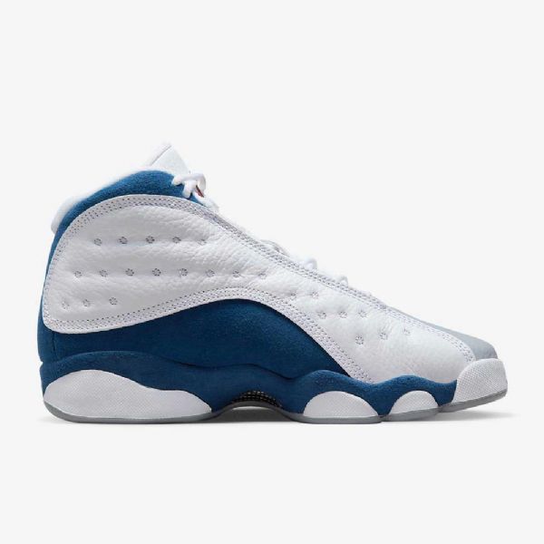 Nike Air Jordan 13 Retro Boty Pro Děti Bílá Modrá Světle Šedá Červená