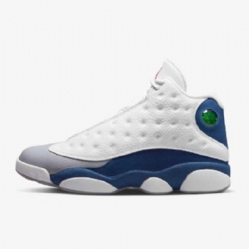 Nike Air Jordan 13 Retro Boty Pro Muže Bílá Modrá Světle Šedá Červená
