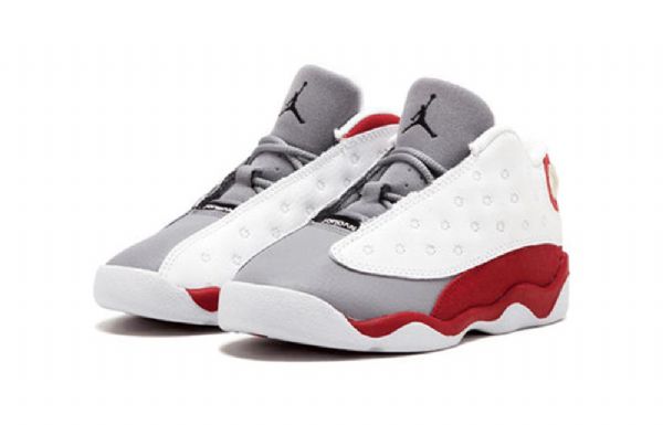 Nike Air Jordan 13 Retro Bt Basketbalové Boty Pro Děti Šedé