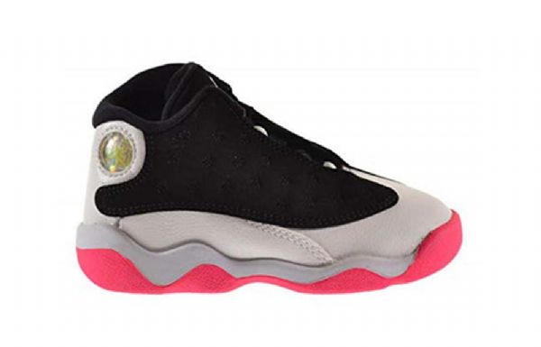Nike Air Jordan 13 Retro Gt Basketbalové Boty Pro Děti Černá Růžový