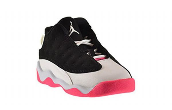 Nike Air Jordan 13 Retro Gt Basketbalové Boty Pro Děti Černá Růžový