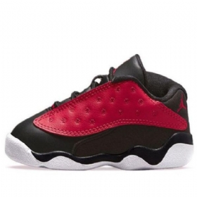 Nike Air Jordan 13 Retro Nízké Td Boty Pro Děti Červený Černá