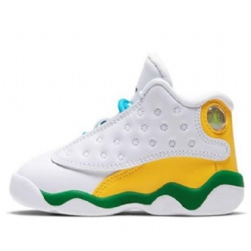 Nike Air Jordan 13 Retro Td Basketbalové Boty Pro Muže Bílé