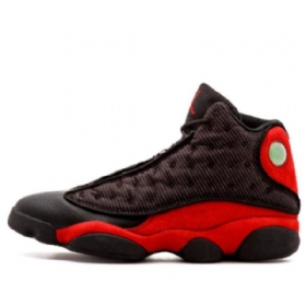Nike Air Jordan 13 Široké Retro Basketbalové Boty Pro Ženy Černo-červené