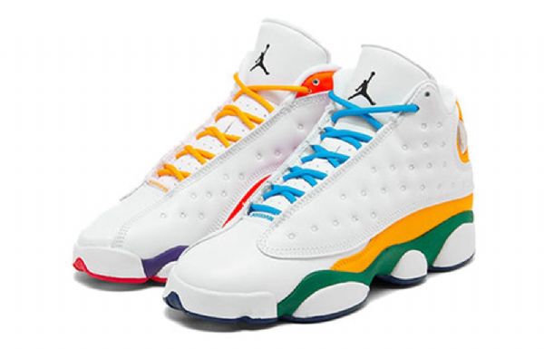 Pánské Basketbalové Boty Nike Air Jordan 13 Retro Gs Bílé