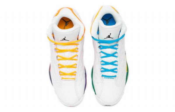 Pánské Basketbalové Boty Nike Air Jordan 13 Retro Gs Bílé