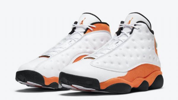 Pánské Boty Nike Air Jordan 13 Starfish Bílý Oranžový