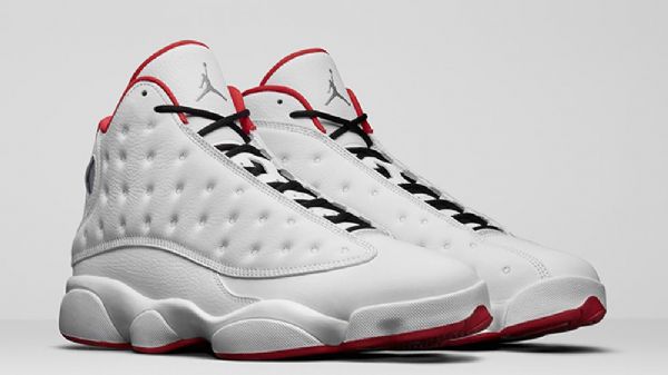 Pánské Boty Nike Air Jordan 13gs Bílo Červené