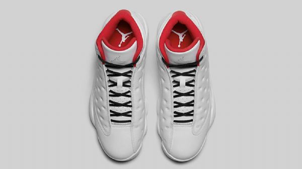 Pánské Boty Nike Air Jordan 13gs Bílo Červené