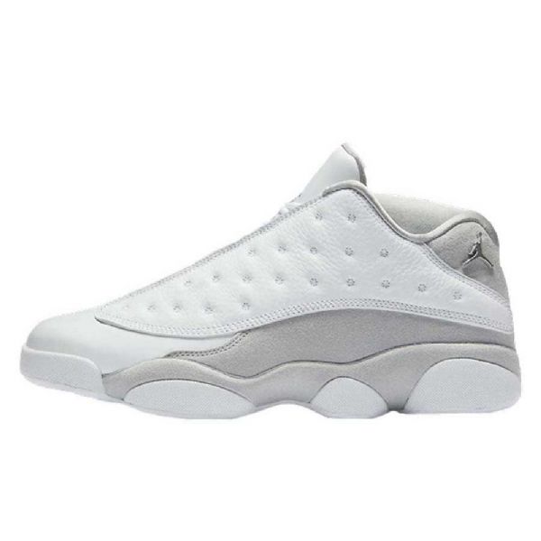 Pánské Polobotky Nike Air Jordan 13 Z Čisté Platiny Šedé