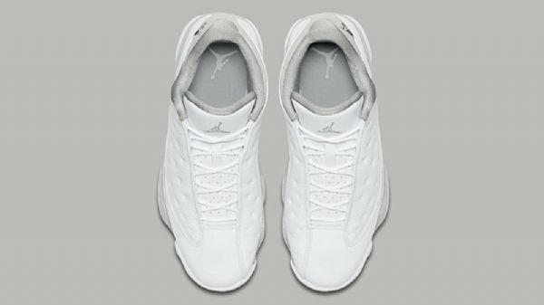 Pánské Polobotky Nike Air Jordan 13 Z Čisté Platiny Šedé