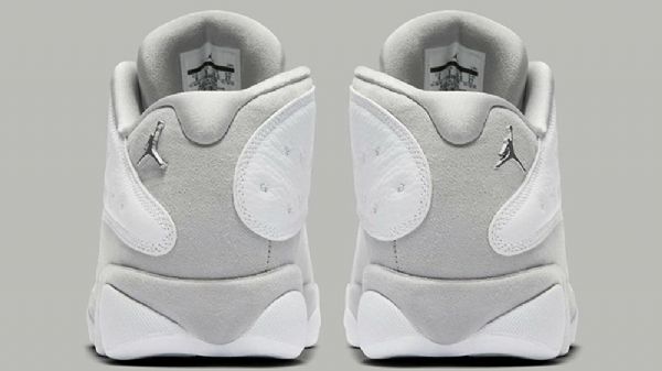 Pánské Polobotky Nike Air Jordan 13 Z Čisté Platiny Šedé