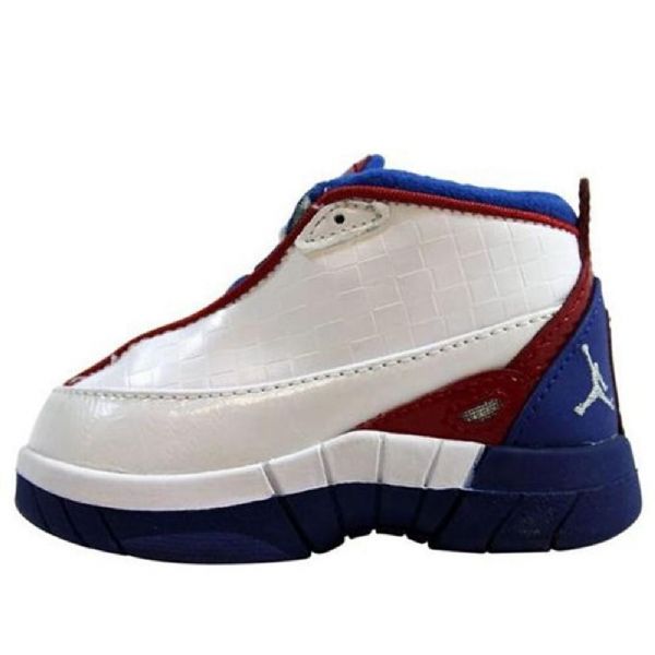 Boty Nike Air Jordan 15 Se Pro Děti Bílá Červená Modrá