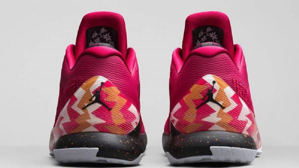 Nike Air Jordan Cp3 7 Vánoční Boty Pro Muže Vínové
