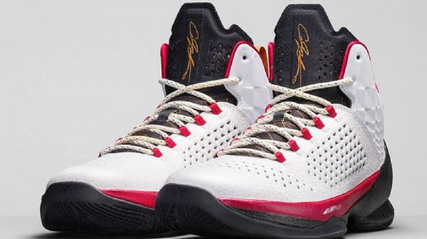 Vánoční Boty Nike Air Jordan Melo M11 Pro Muže Bílé
