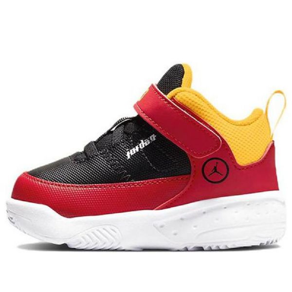 Dětské Tenisky Nike Air Jordan Max Aura 3 Se Td Černá Červený Zlatý