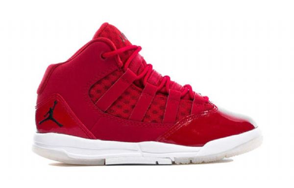 Retro Dětské Basketbalové Boty Nike Air Jordan Max Aura Červené