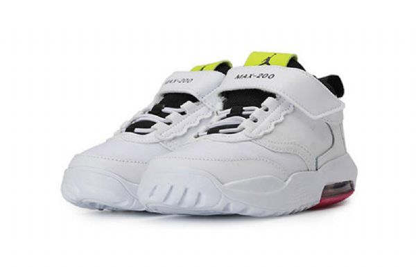 Sportovní Boty Nike Air Jordan Max 200 Pro Děti Bílá Černá Fialová