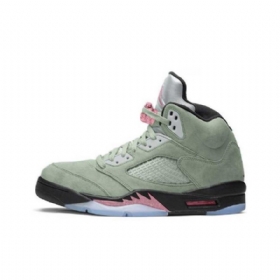 Boty Nike Air Jordan 5 Jade Horizon Pro Muže Army Zelená