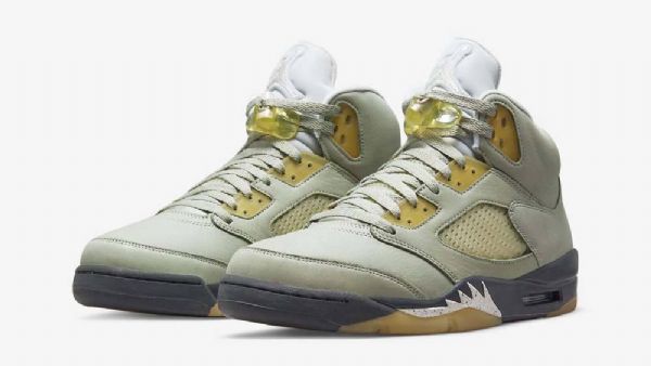 Boty Nike Air Jordan 5 Jade Horizon Pro Muže Zelené